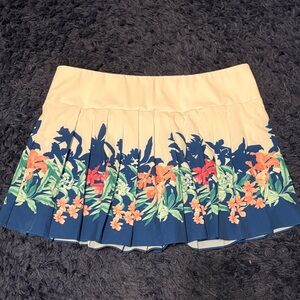 Tommy Bahama Floral Pleated Skirt XL